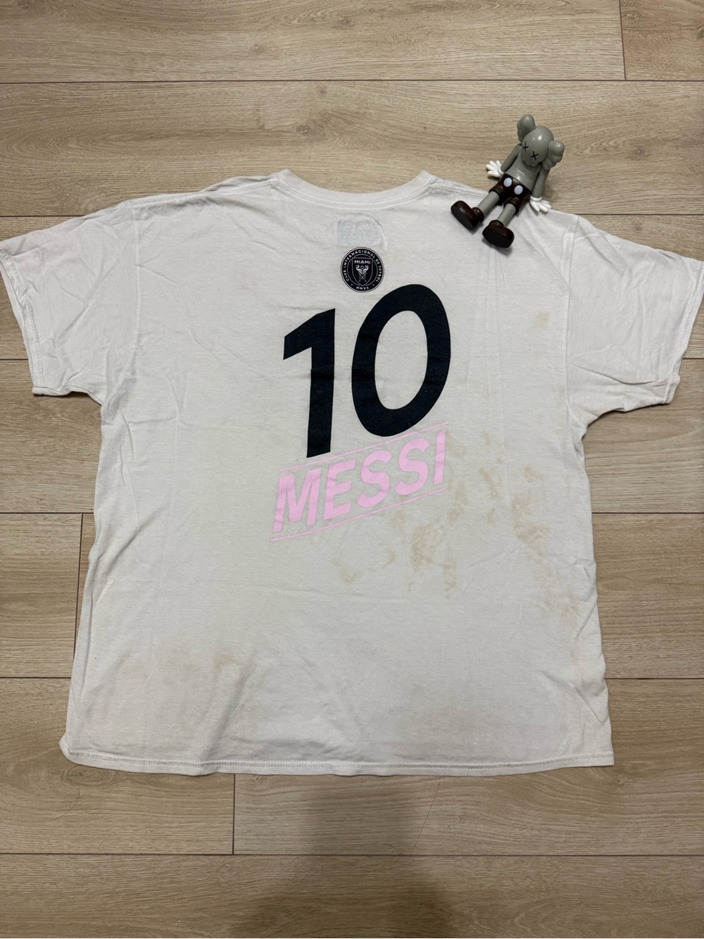 Official MLS Inter Miami Lionel Messi #10 Tee - Size XL (Flawed)